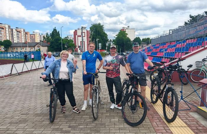 Городские соревнования по велоспорту