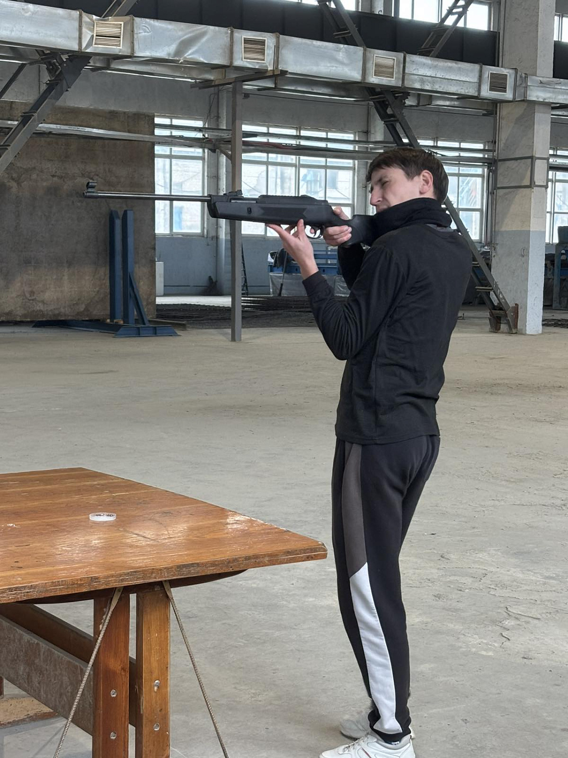 Соревнование по стрельбе из пневматической винтовки