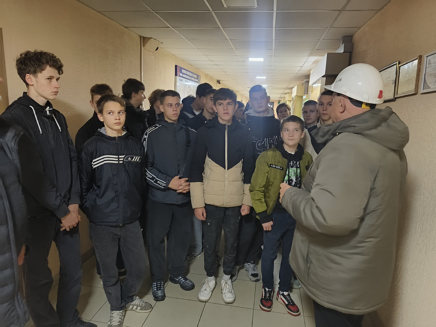 Профориентационная экскурсия учащихся УО "Барановичского государственного колледжа строителей"