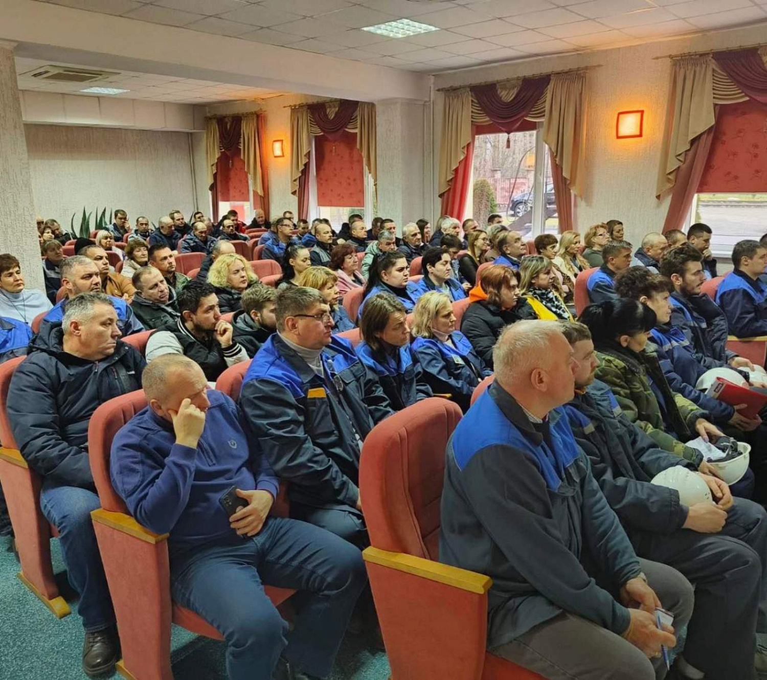 Встреча с трудовым коллективом