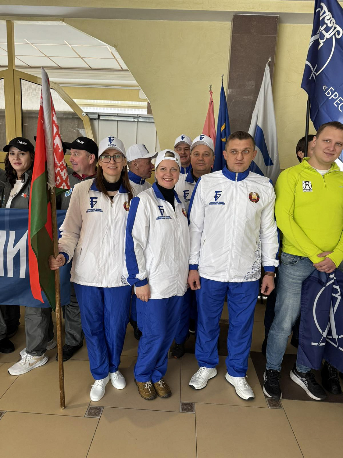 Зимний этап Брестской областной спартакиады Белорусского профсоюза работников строительства и промышленности строительных материалов