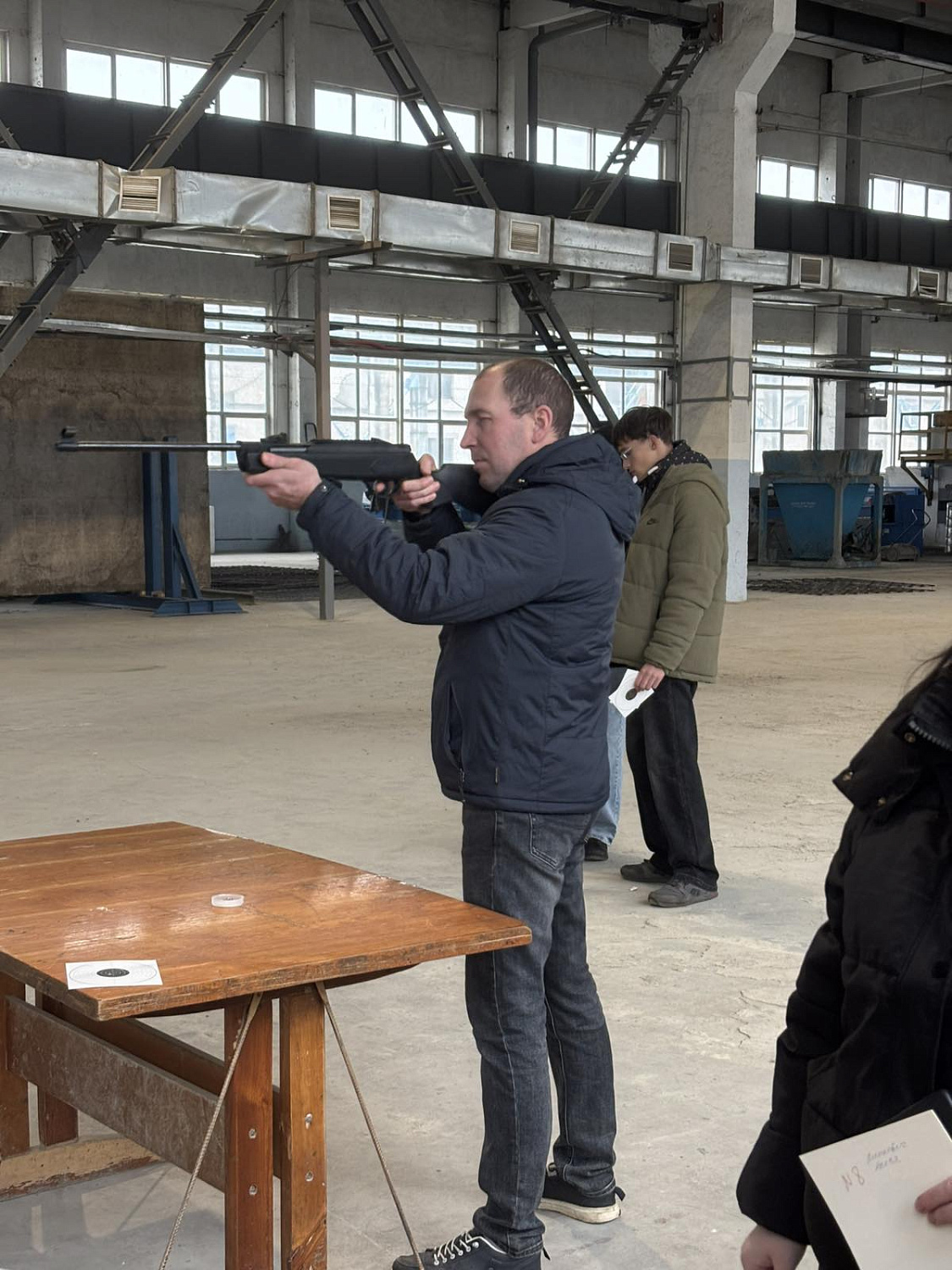 Соревнование по стрельбе из пневматической винтовки