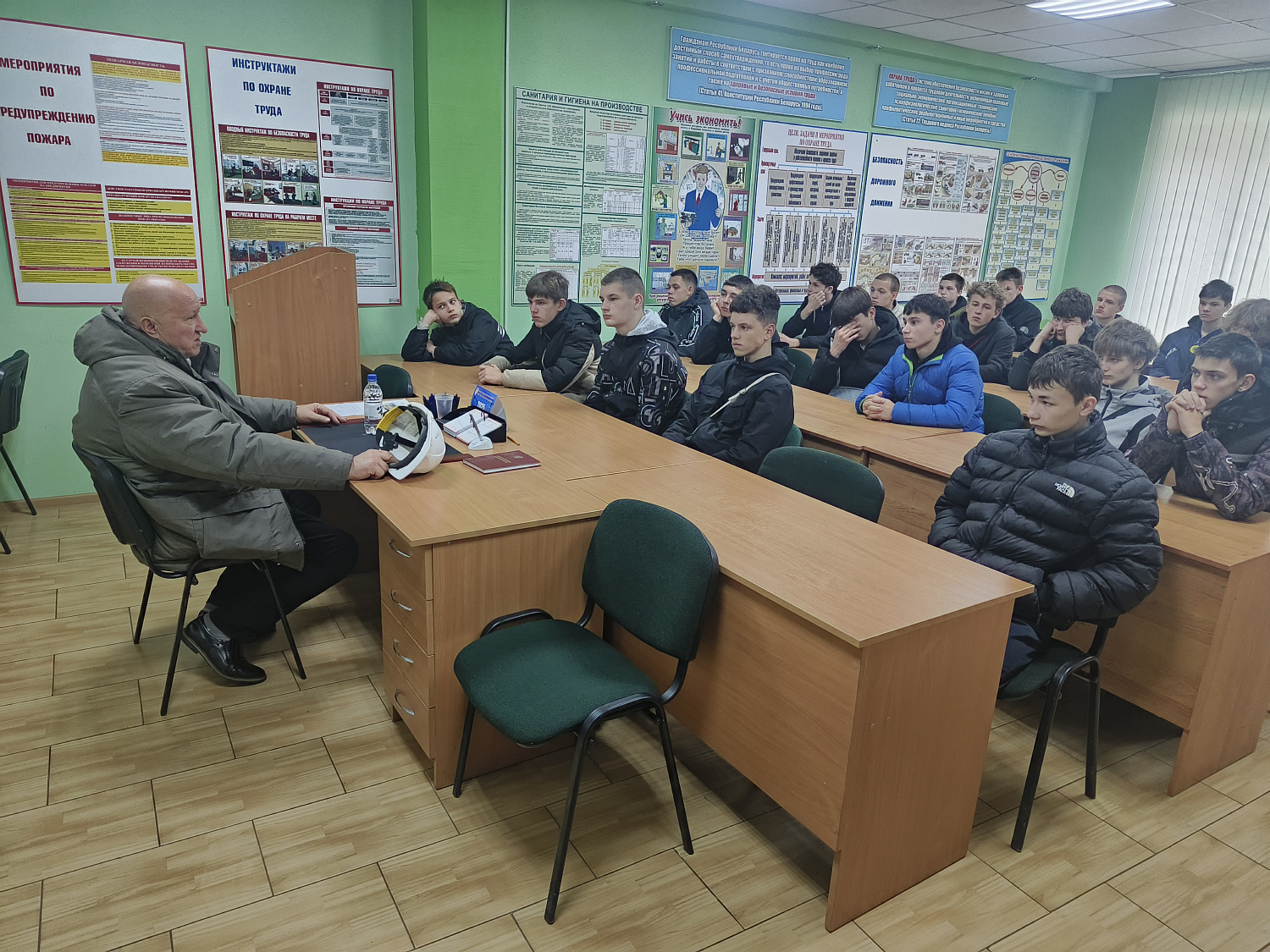 Профориентационная экскурсия учащихся УО "Барановичского государственного колледжа строителей"