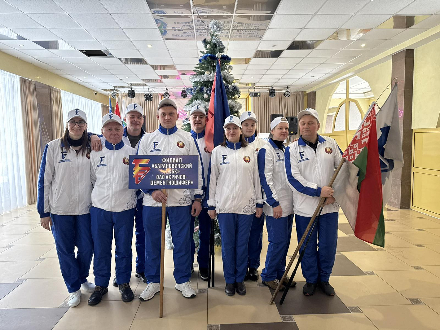 Зимний этап Брестской областной спартакиады Белорусского профсоюза работников строительства и промышленности строительных материалов