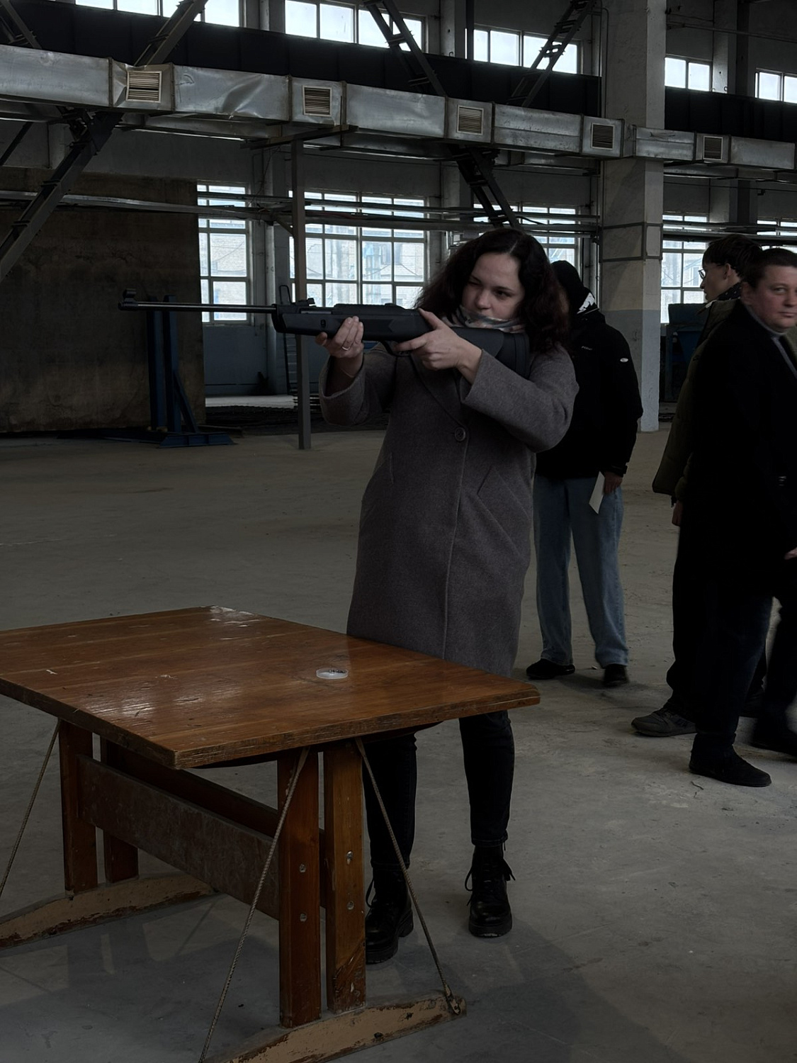 Соревнование по стрельбе из пневматической винтовки