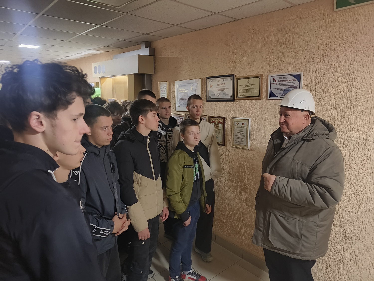 Профориентационная экскурсия учащихся УО "Барановичского государственного колледжа строителей"