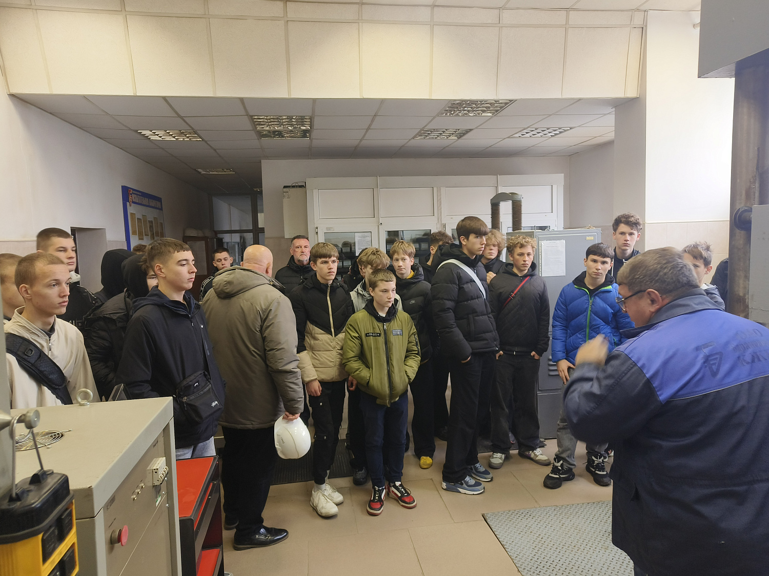 Профориентационная экскурсия учащихся УО "Барановичского государственного колледжа строителей"