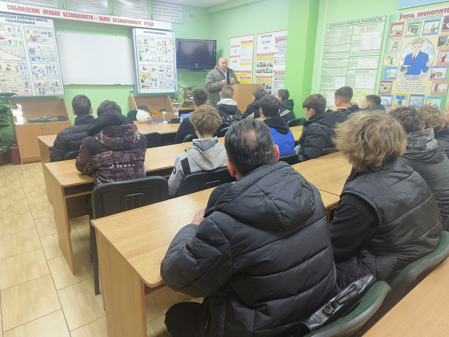 Профориентационная экскурсия учащихся УО "Барановичского государственного колледжа строителей"