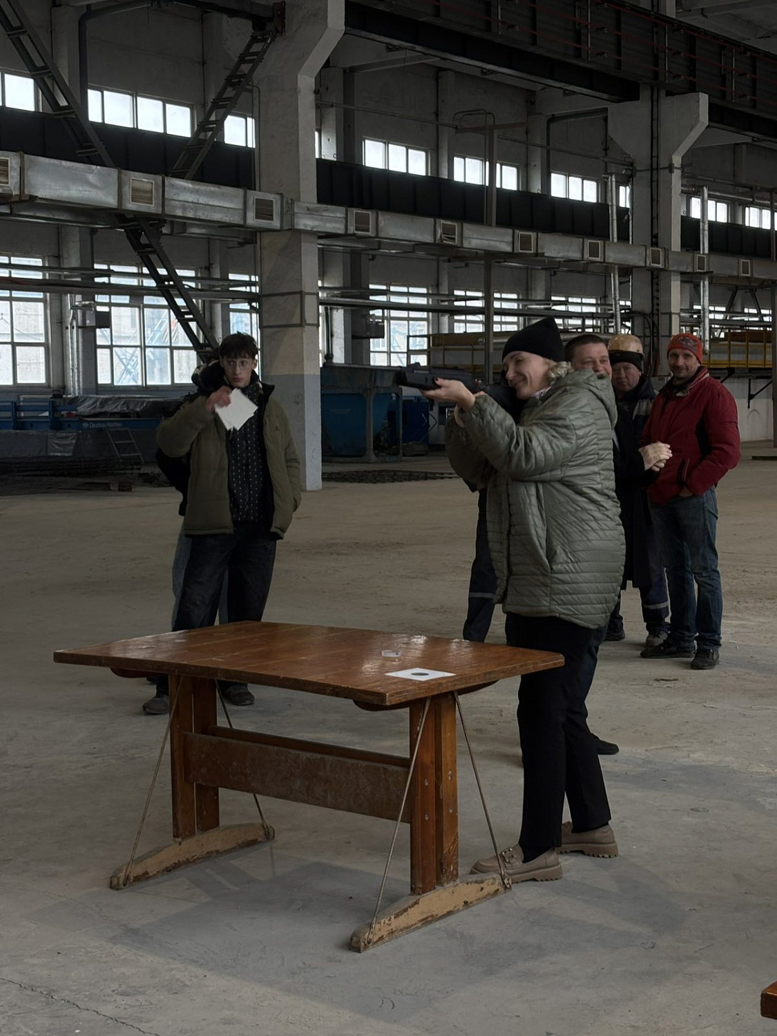 Соревнование по стрельбе из пневматической винтовки